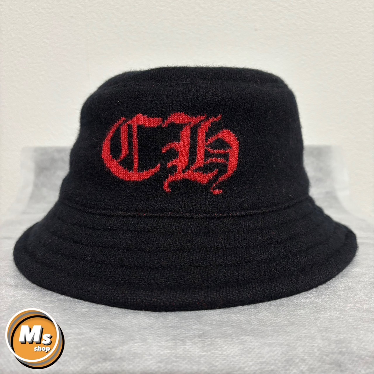 ★極美品★マリーンセル レザーバケットハット ブラック 総柄 モノグラム ロゴ 楽天市場】極美品 CHROME HEARTS クロムハーツ バケットハット