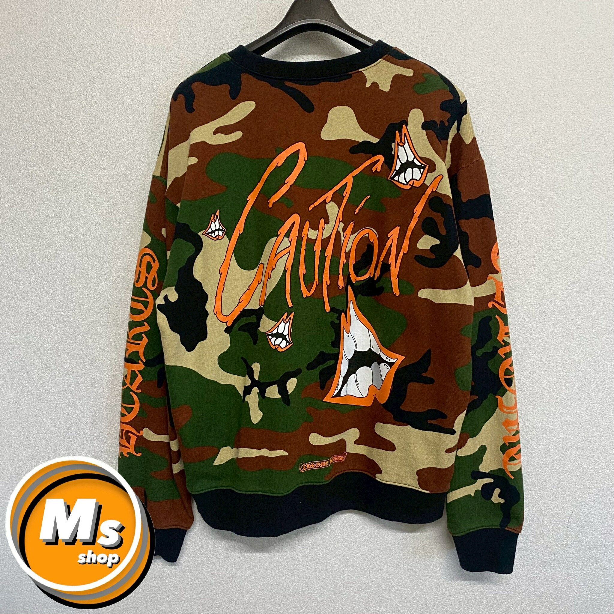 楽天市場】CHROME HEARTSMATTY BOY Caution Crewneckクロムハーツ