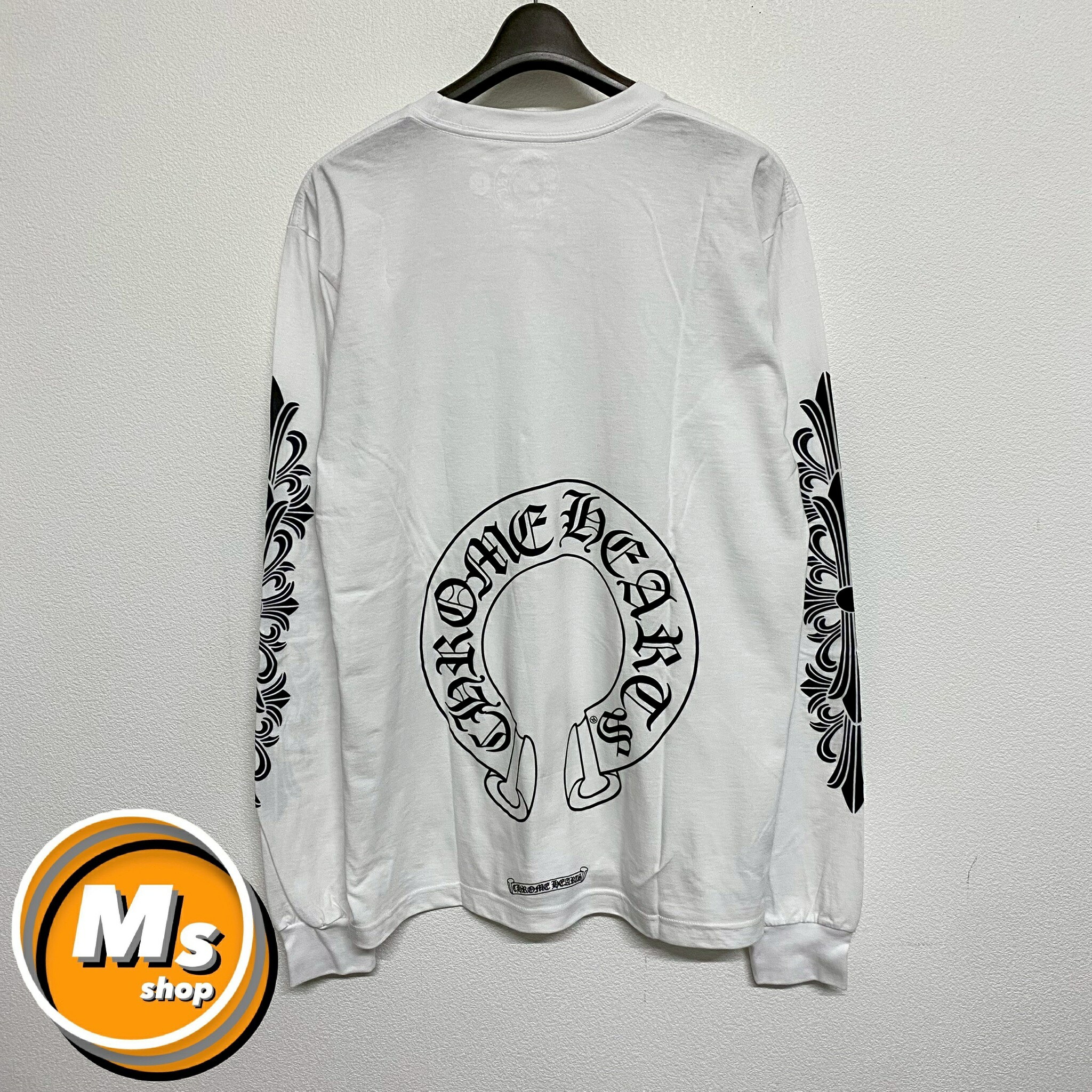 楽天市場】CHROME HEARTS クロムハーツ33 HORSESHOE LOGO LONG SLEEVE