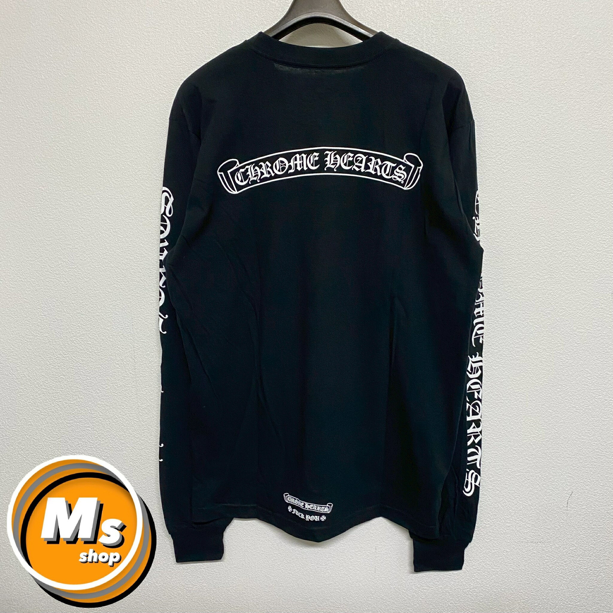 楽天市場】クロムハーツ ロングTシャツ V1 黒／赤 Lサイズ 長袖 : SKYTREK