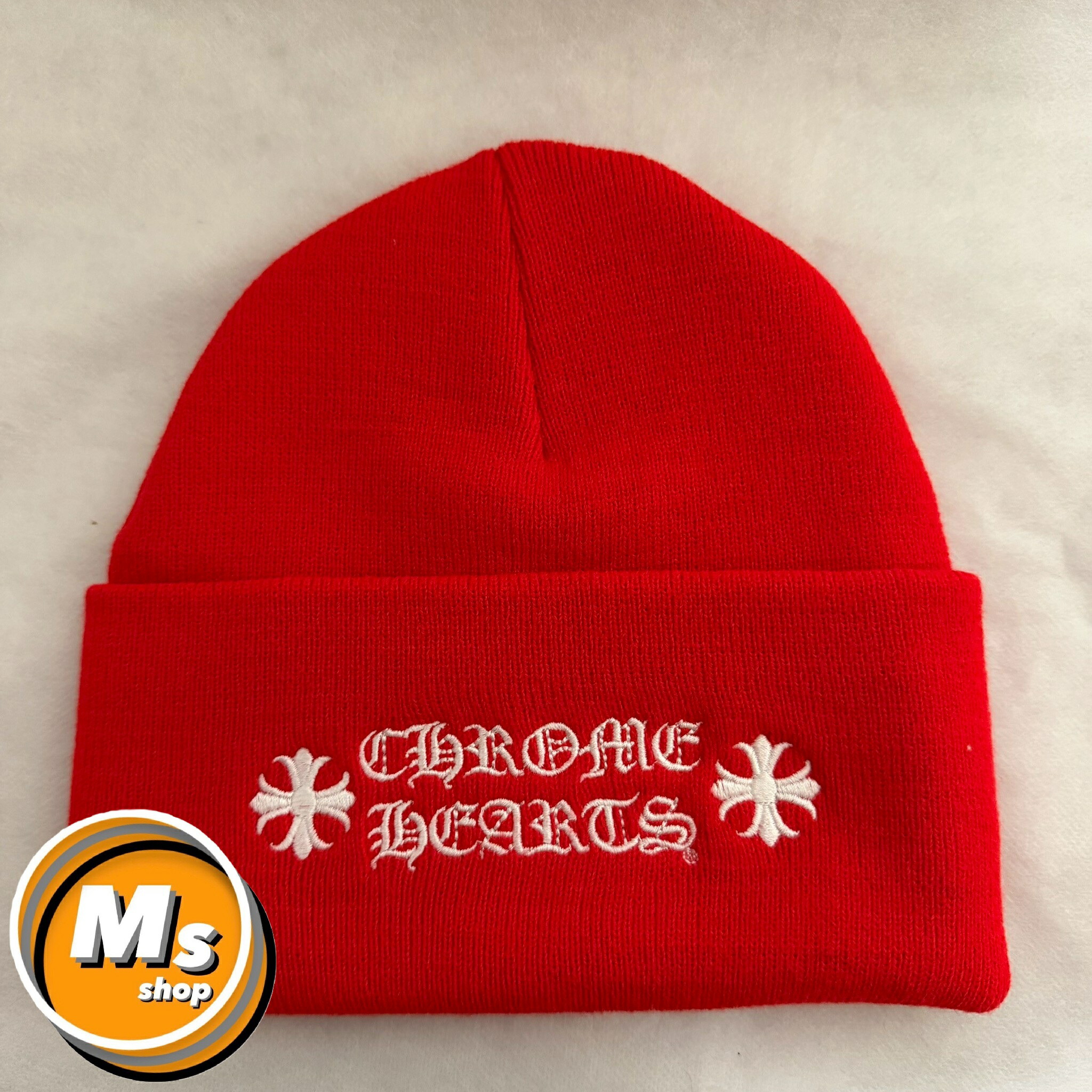 楽天市場】新品同様 クロムハーツ セメタリークロス ニット 帽子