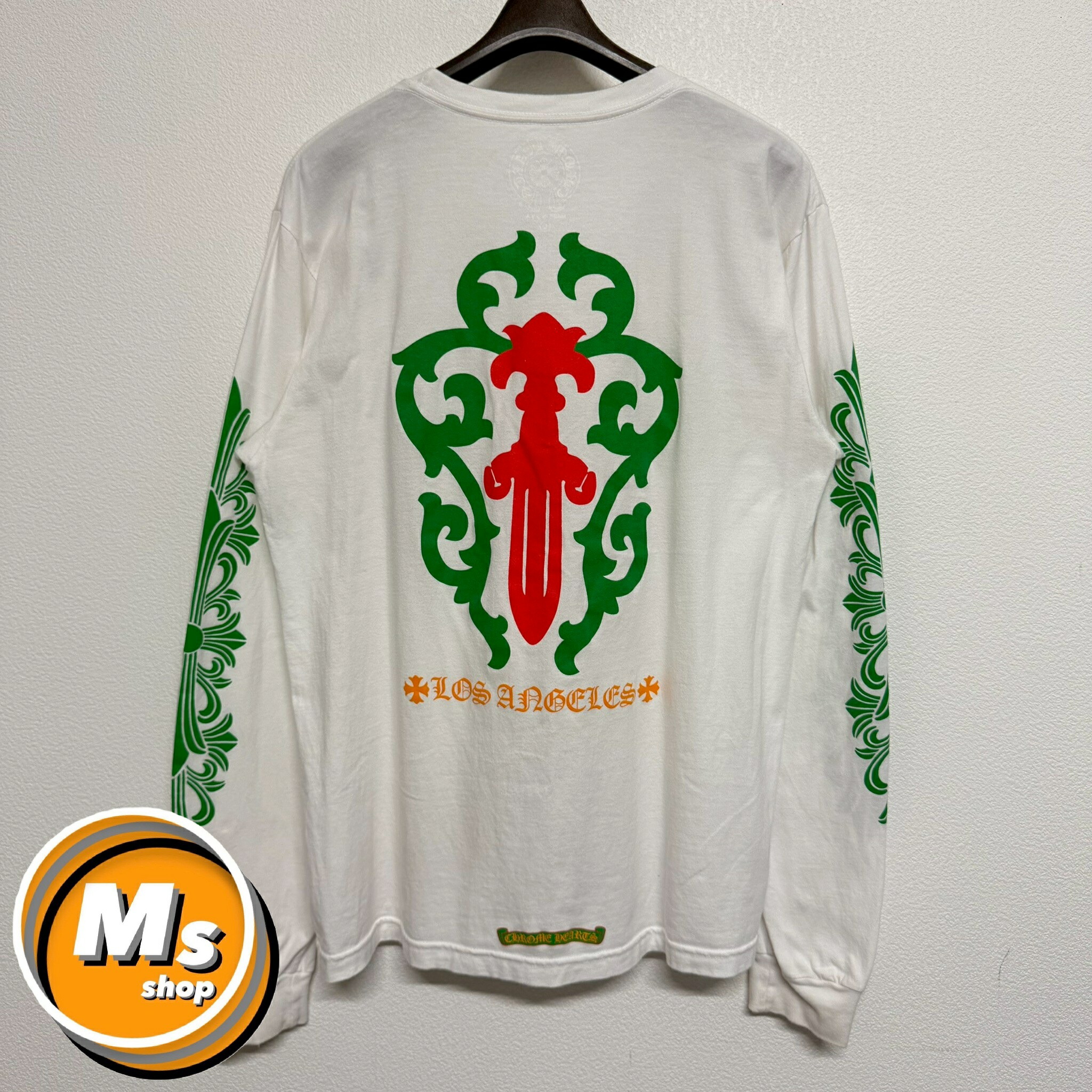 クロムハーツ 長袖 クロムハーツロングTシャツセメタリークロスブラック|クロムハーツ通販