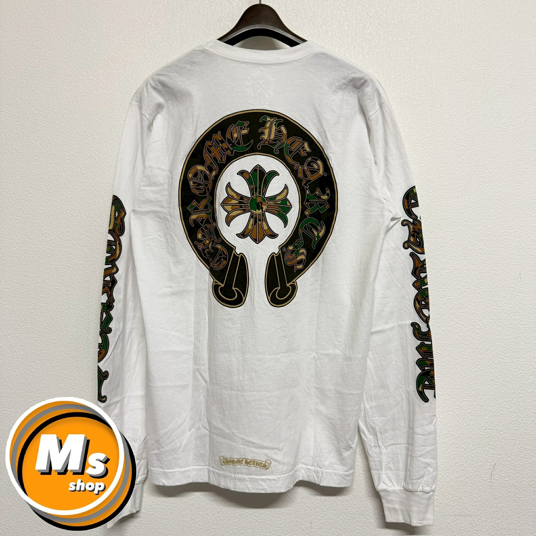 楽天市場】クロムハーツ ロングTシャツ V1 黒／赤 Lサイズ 長袖 : SKYTREK