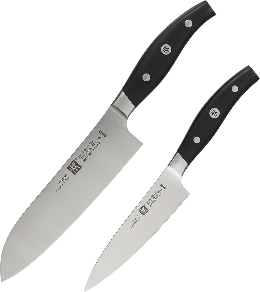 ツヴィリング ZWILLING Arc 2Pセット ( ペティ 13cm / 三徳 18cm ) 38881-000｜Ms shop online