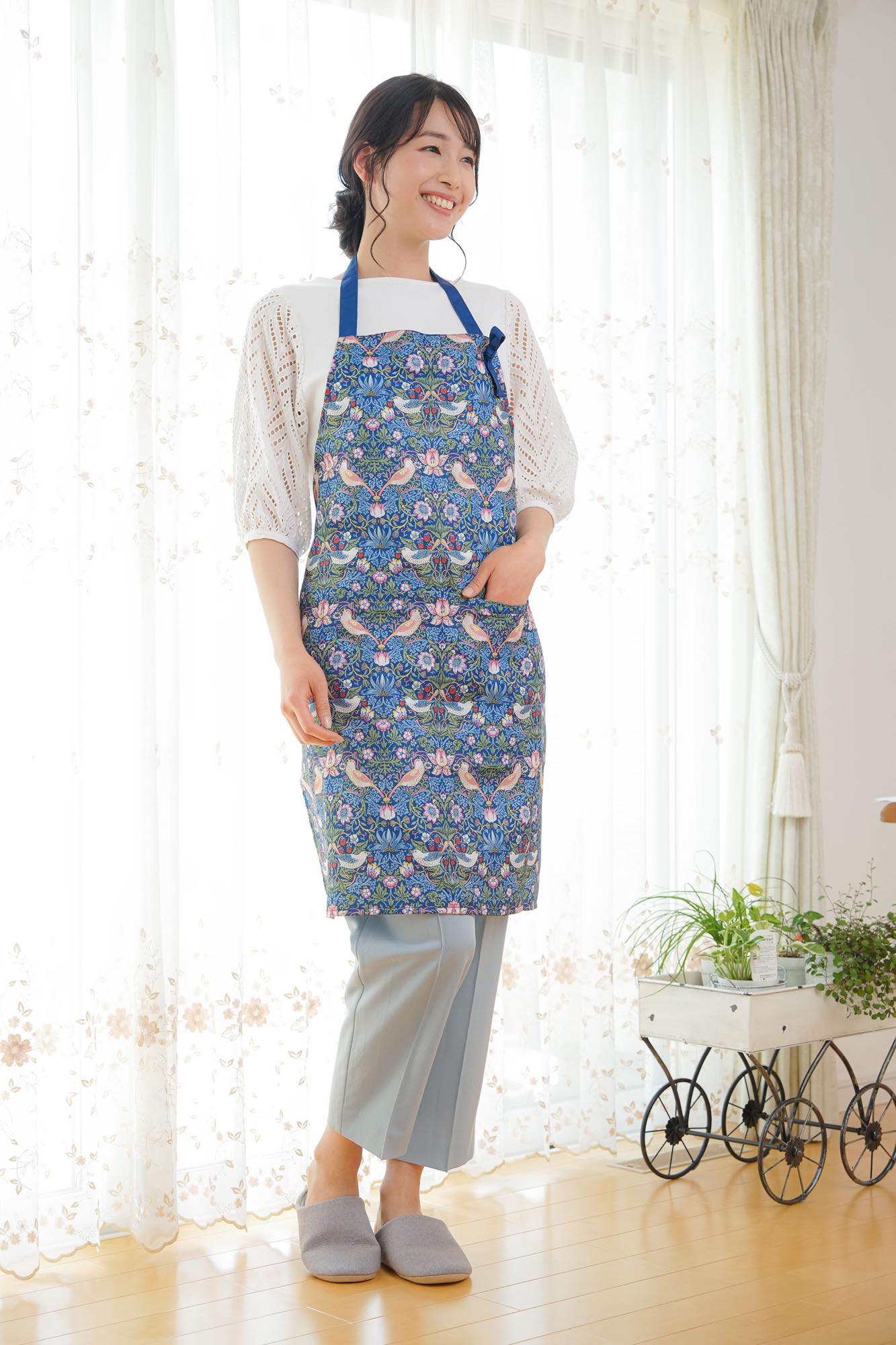 楽天市場】モリスワールドコレクション エレガントエプロン [Z1928