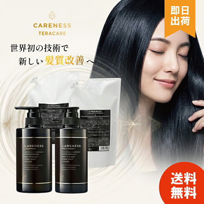 【選べる種類】ケアネス テラケア シャンプー500ml 1000mL トリートメント 400g 1000g ポンプ式 詰め替え サロン専売 洗い流すダメージ ヘアケア スカルプ ヘアケア ノンシリコンシャンプー 頭皮ケア 日本製｜暮らしの健康Life
