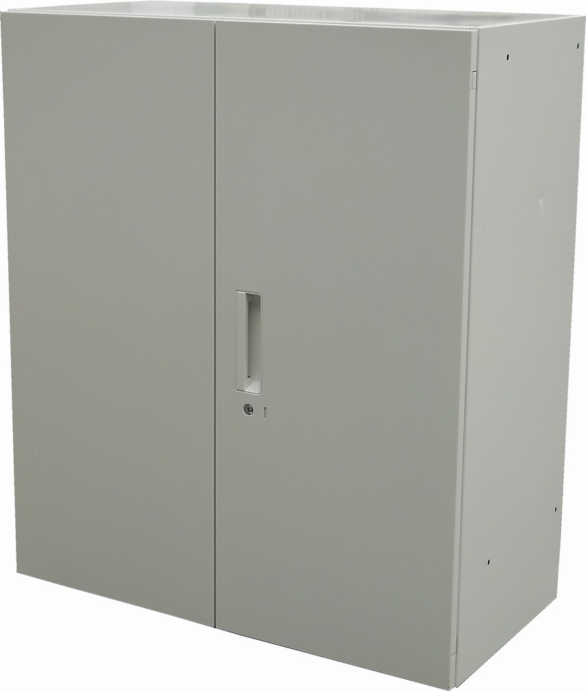 アウトレット プラス 両開き書庫Ｄ＝４５０ミリ Ａ４ファイル３段収納 ホワイト色 L6-105A｜オフィス家具専門店モリタスチール 16,060円