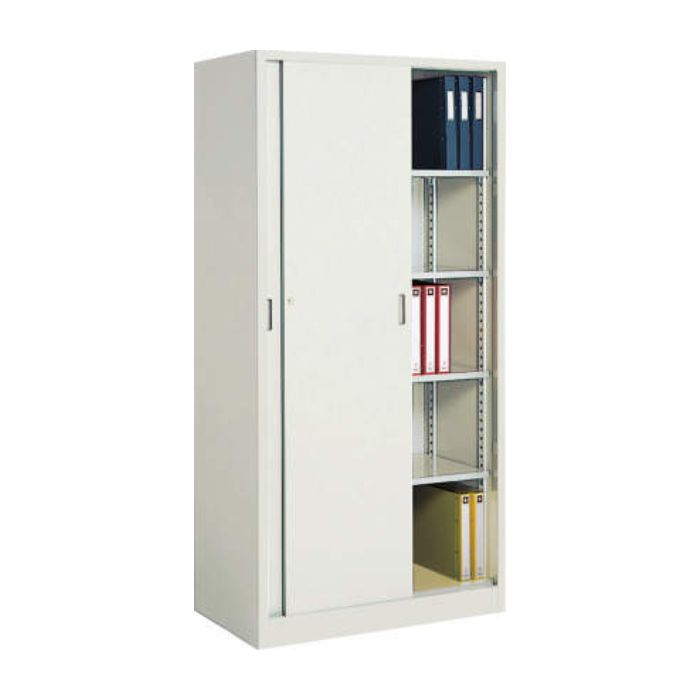 コクヨ KOKUYO 保管庫浅型 書庫 スチール引違いタイプ W880×D400×H1790mm S-365F1N