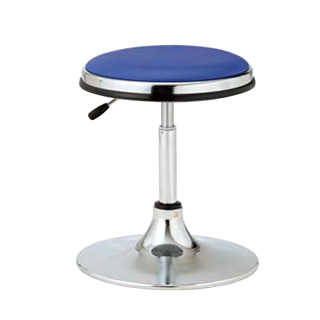 KOKUYO コクヨ　背付きアルミ円盤脚タイプ　医院用　診察用 組立設置込み】コクヨ ココット 円盤脚 患者用スツール 背付き