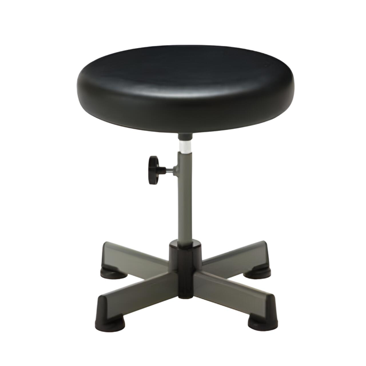 楽天市場】作業用椅子 丸椅子 手動上下調整 ビニールレザー (ノーリツ