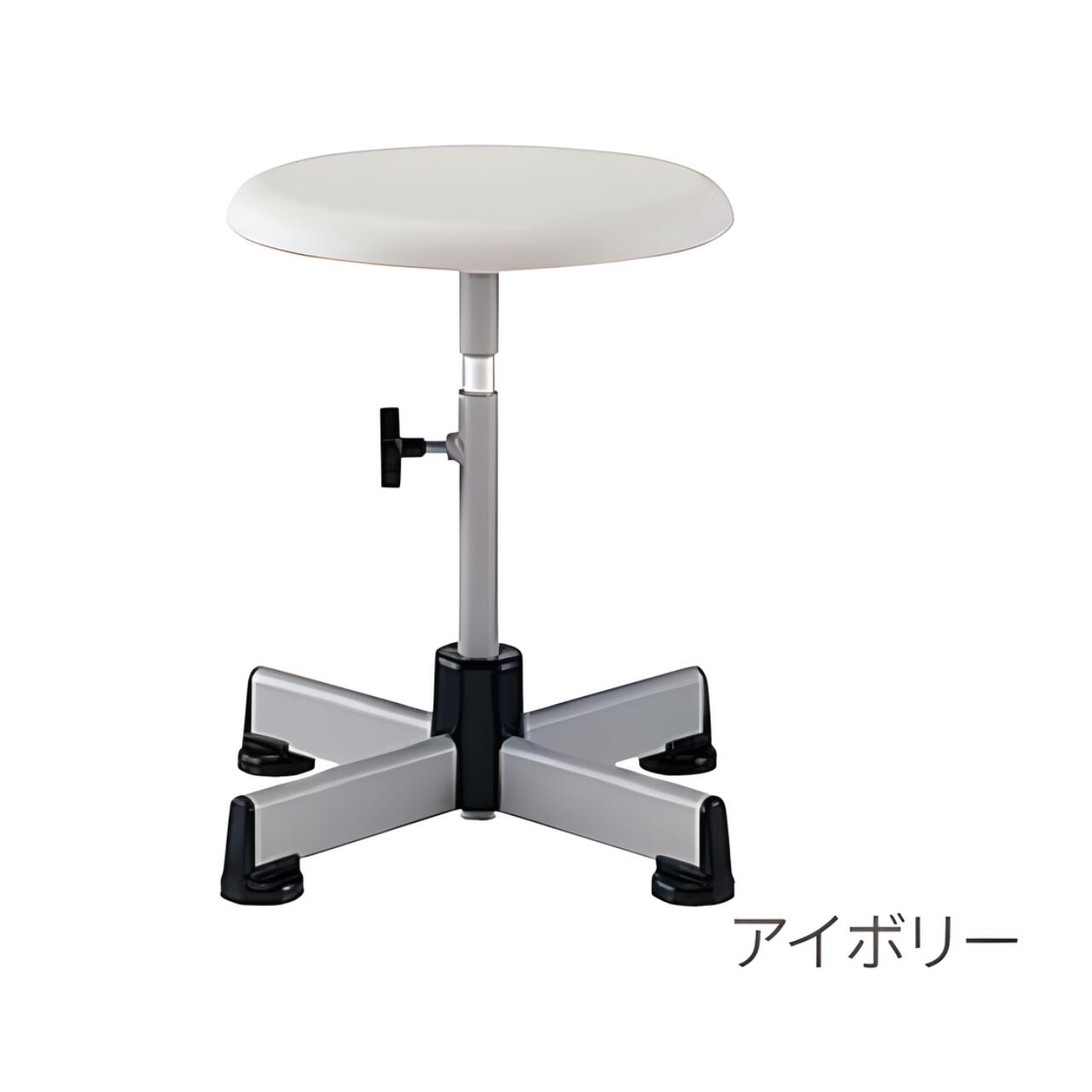 ◇ノーリツイス◇ガス上下タイプ◇チェア◇丸椅子◇ホワイト◇ ◇ノーリツイス◇ガス上下タイプ◇チェア◇丸椅子◇ホワイト◇