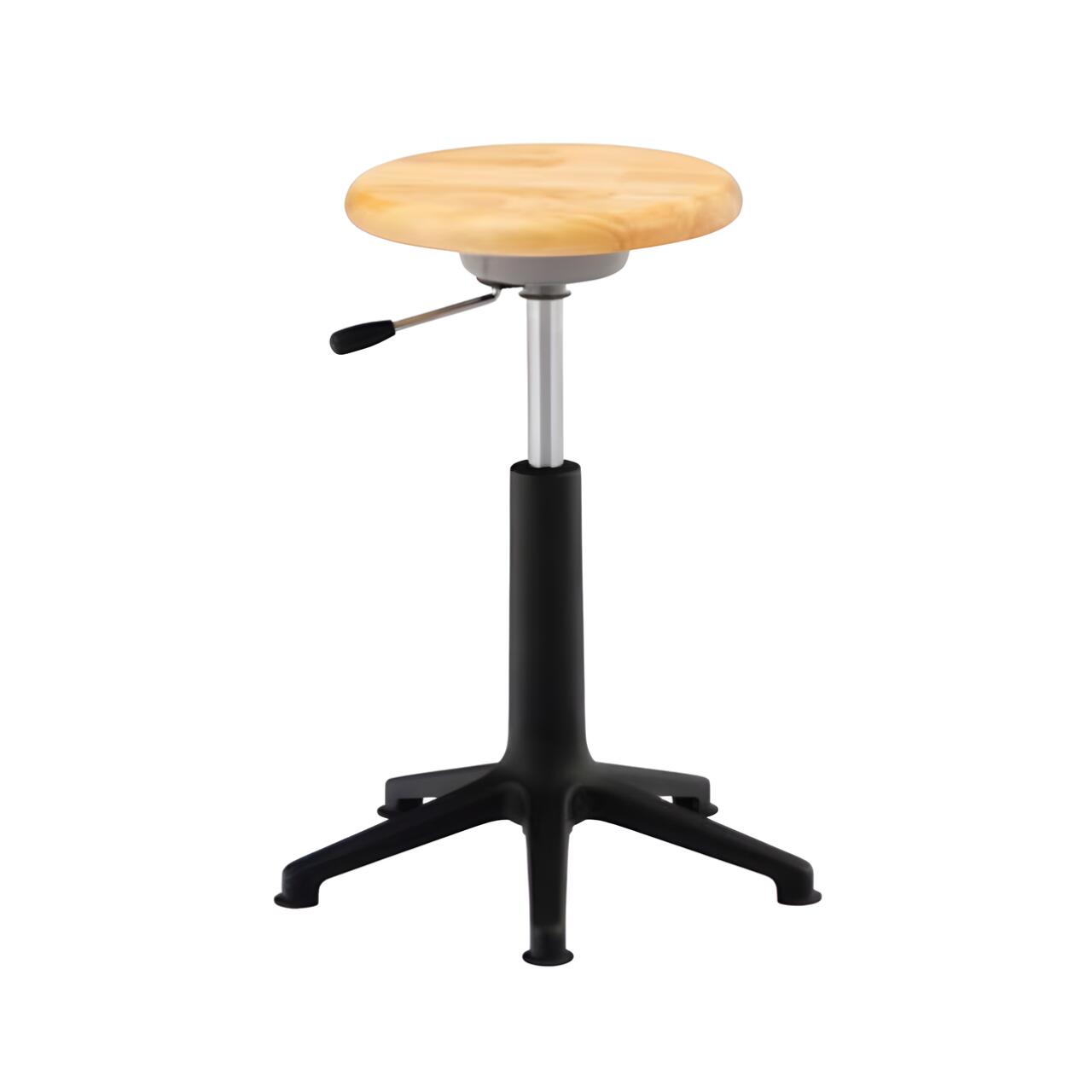 楽天市場】作業用椅子 丸椅子 手動上下調整 ビニールレザー (ノーリツ