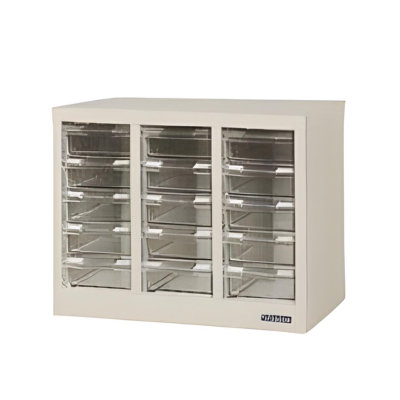 楽天市場】パーツケース パーツキャビネット 4列11段 W691×D240×H880