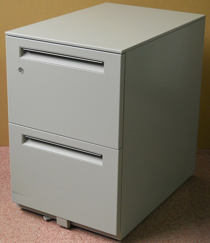 【中古】 ウチダ STワゴン （2段） W396,D585,H606ミリ