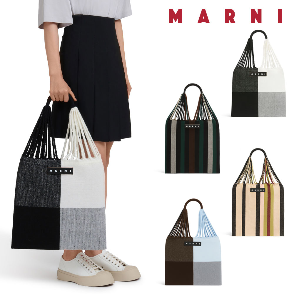 マルニ MARNIトートバッグ ハンモックバッグ レディース 軽量 軽い 