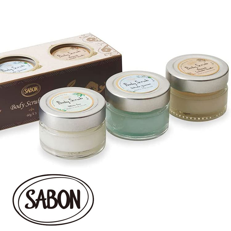サボン Sabon ボディスクラブトリオ デリケートジャスミン スクラブ ギフト ギフトセット プレゼント 父の日 お中元 21 Psicologosancora Es