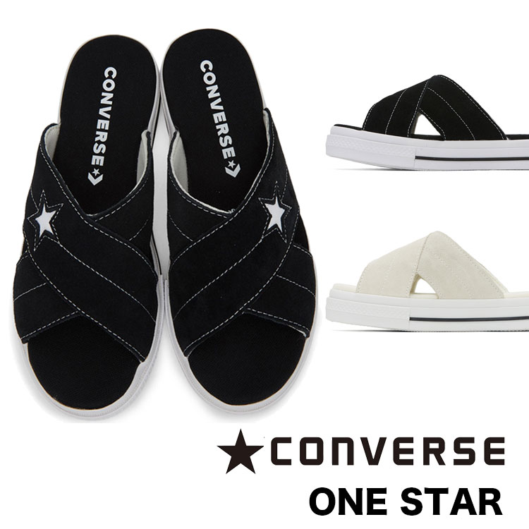 コンバース Converse サンダル ワンスター One Star クリス クロス つっかけ シャワーサンダル 夏 ペア 厚底 スポーツ お揃い メンズ レディース ユニセックス 母の日 父の日 21 送料無料 新品 ブランド おしゃれ かわいい プレゼント 海外からの輸入のため箱の凹みが