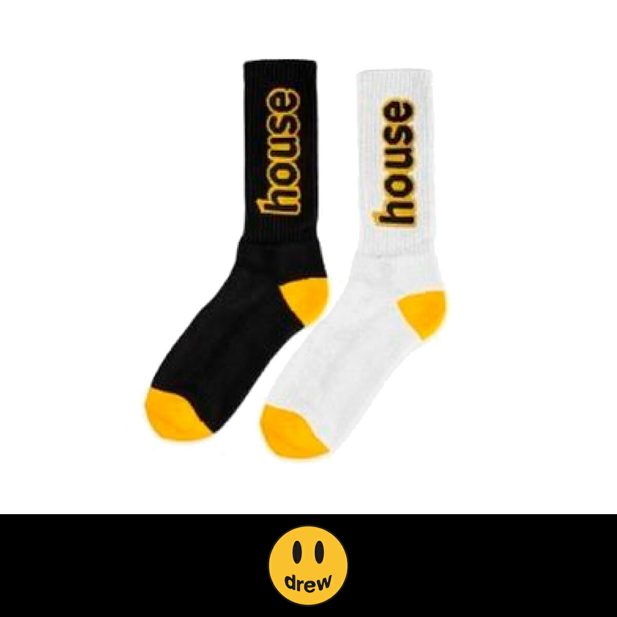 Drew House ドリューハウス マスコット ソックス 靴下 Drew House/Mascot Socks BLACK | BINGOSTAR ・ ビンゴスター