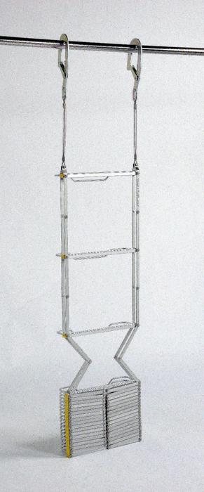ＯＲＩＲＯ 軽銀製 駆け込み寺掛けはしご ５型 【２－３階用】
