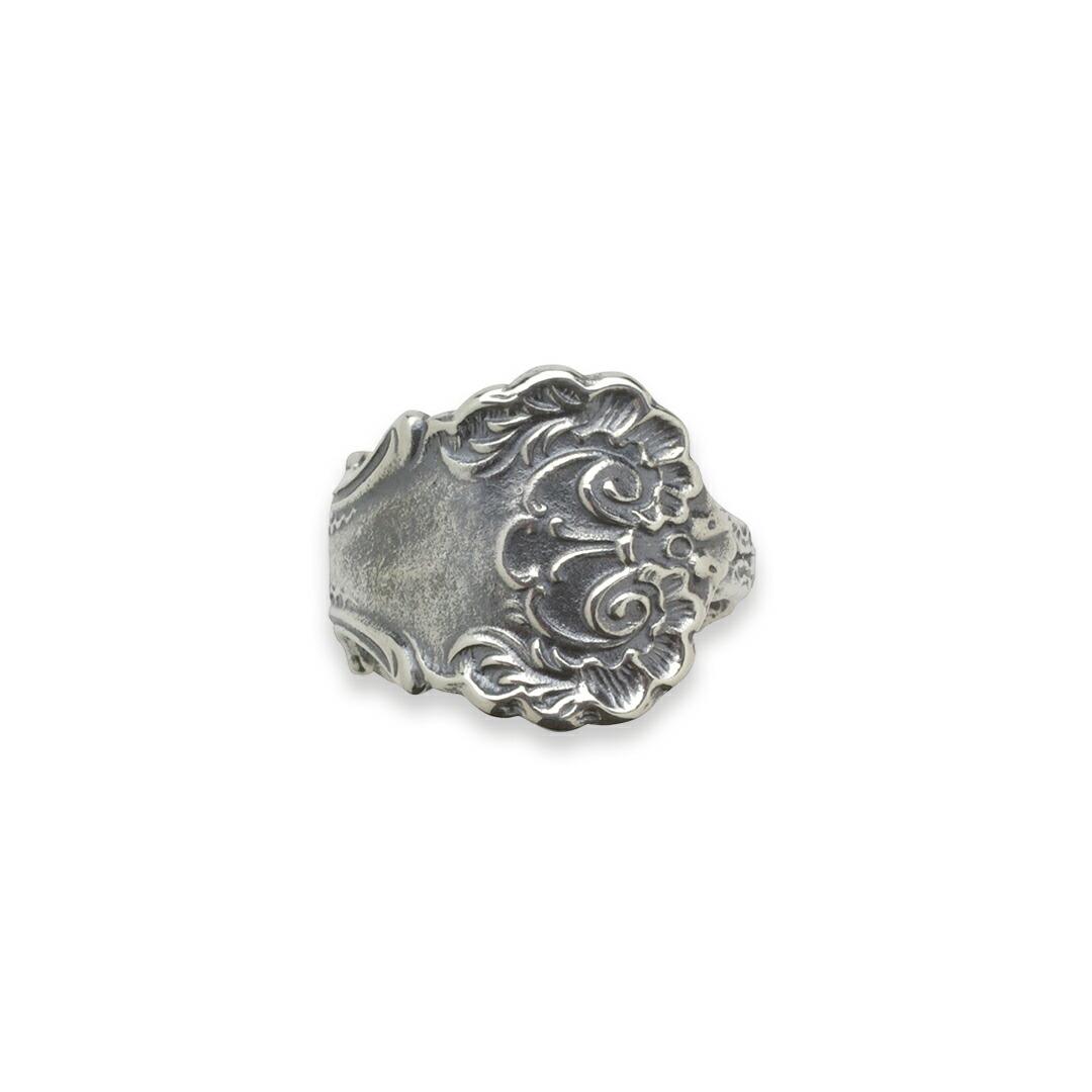 楽天市場】エムズコレクション ヴィンテージ スプーン リング シルバー