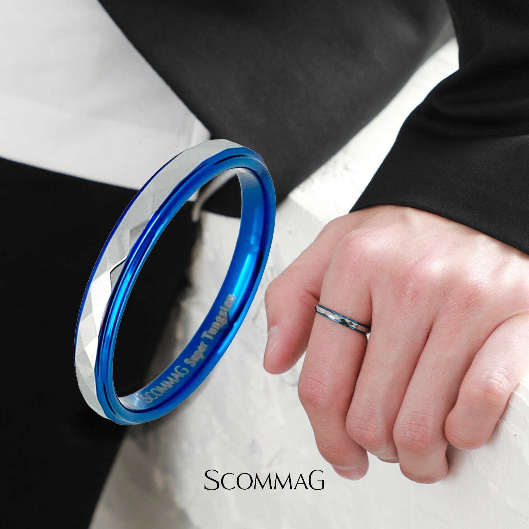 【目じるし無料お持て成し】切り立てる輪っか【輪っか メンズ レディース SCOMMAG エスカマジー】