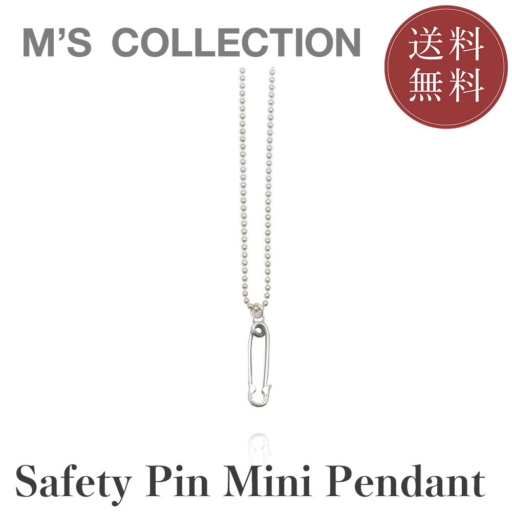 【公式エムズコレクション】【直営店】【M's Collection】OFF THE WALL NEVER HURT YOU SAFETY PIN MINI PENDANT