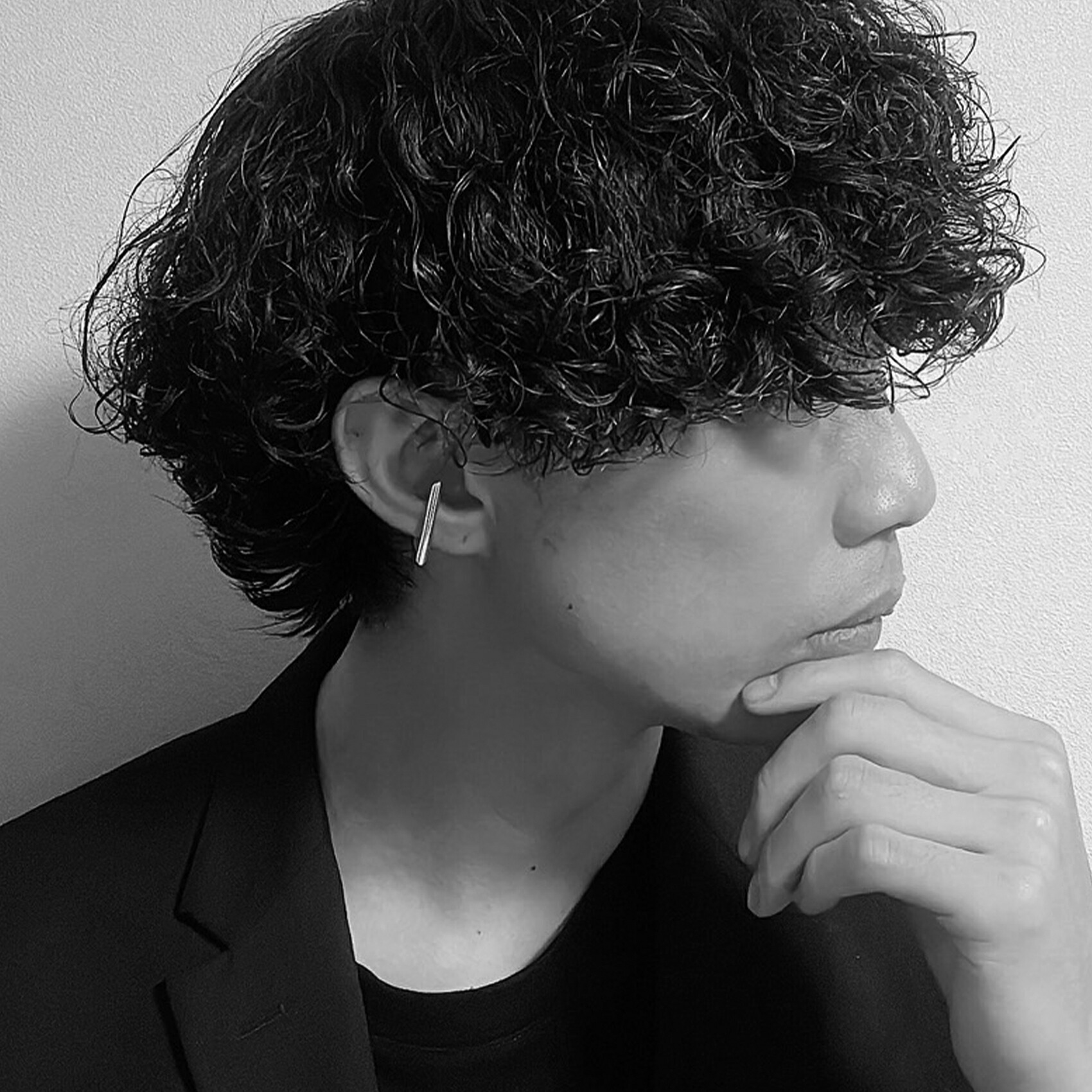 【堅苦しさエムズコレクション】【直営店】【M\u0027s Collection】TRIANGLE EAR CUFF(片耳用)