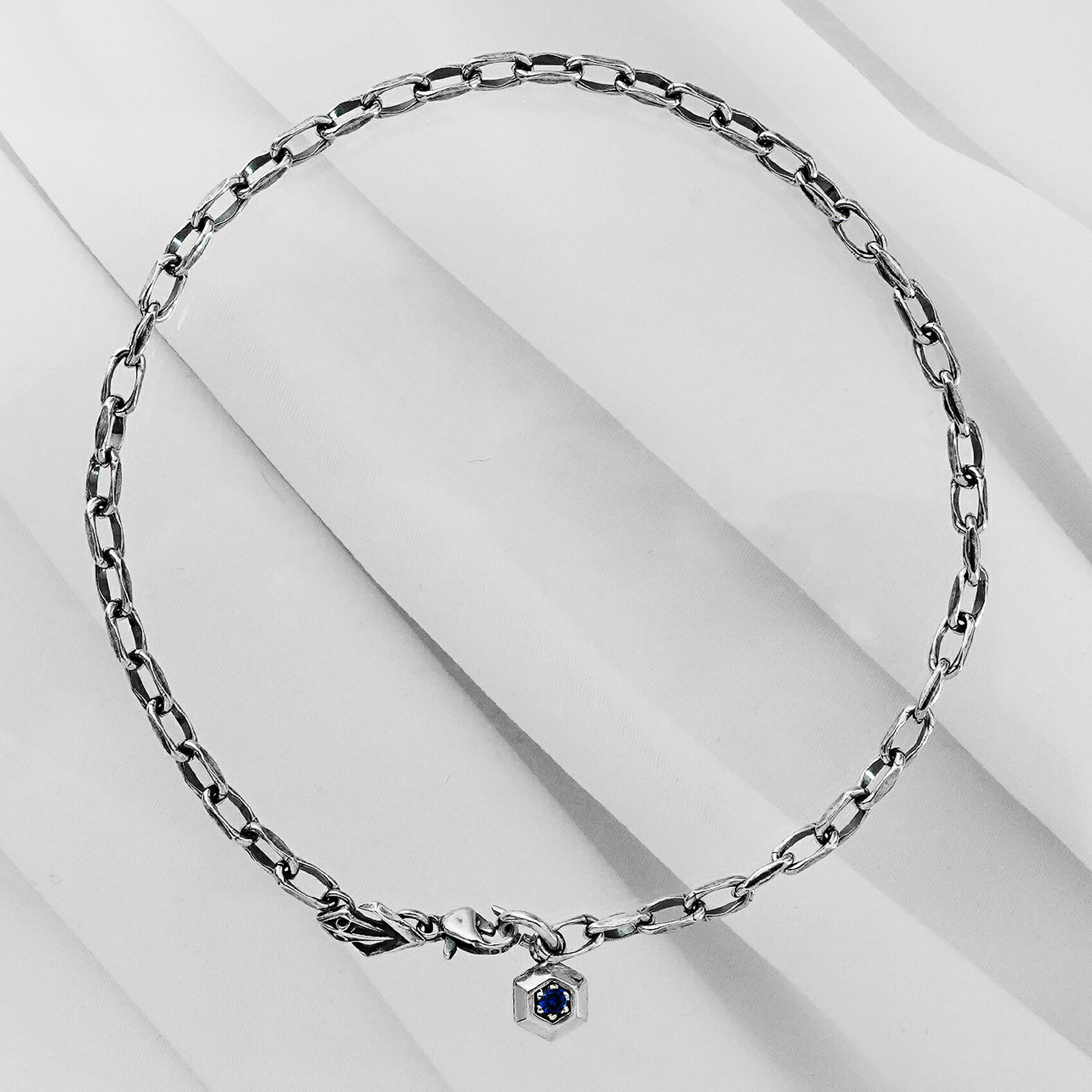 【堅苦しさエムズコレクション】【直営店】【M\u0027s Collection】HEXAGRAM CHAIN ANKLET \u0026 BRACELET