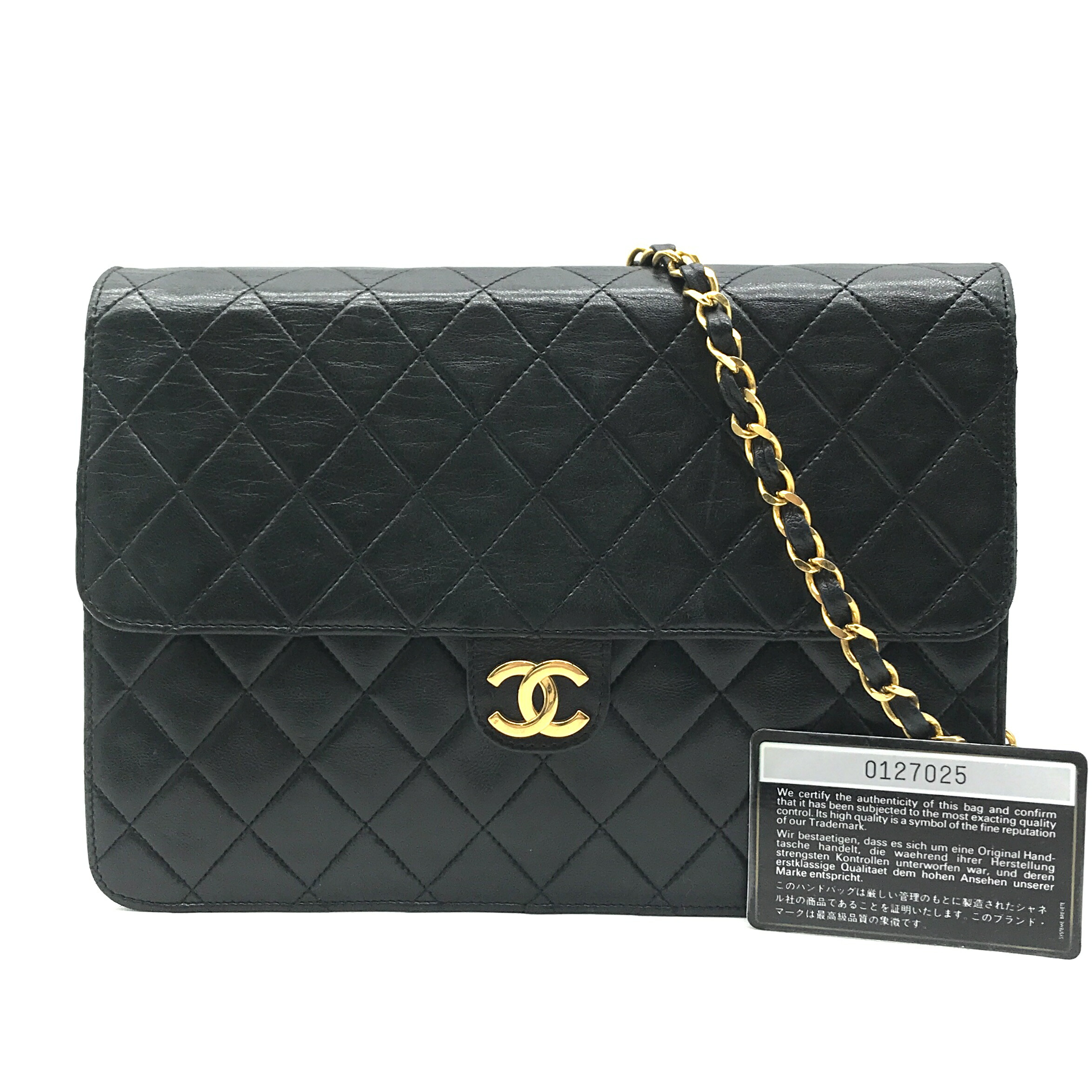 楽天市場】【中古】美品 CHANEL シャネル ココマーク ミニ マトラッセ