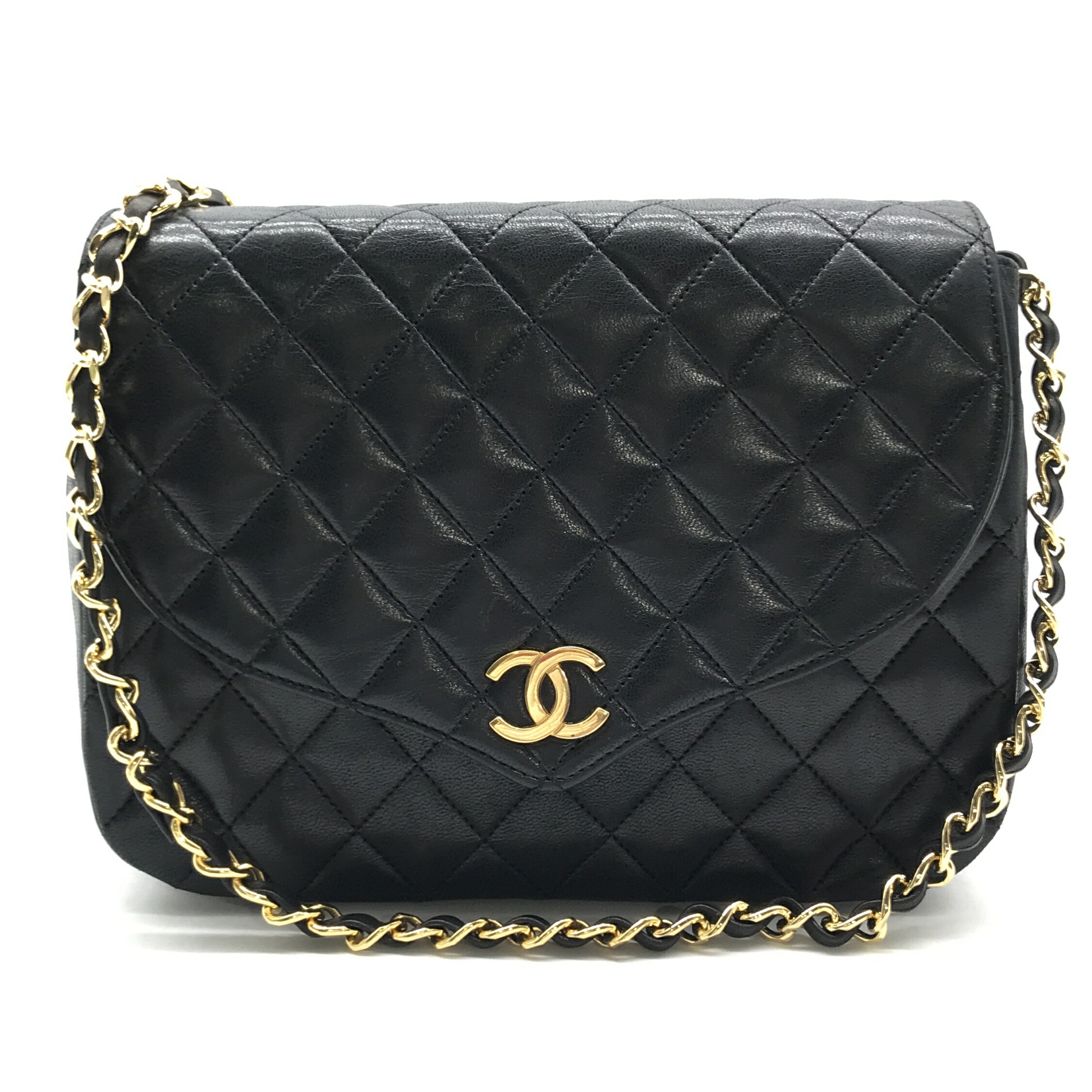 楽天市場】【中古】CHANEL シャネル ポーチ チェーン ショルダー バッグ シルバー 良品 M7642 : BEGINSELL