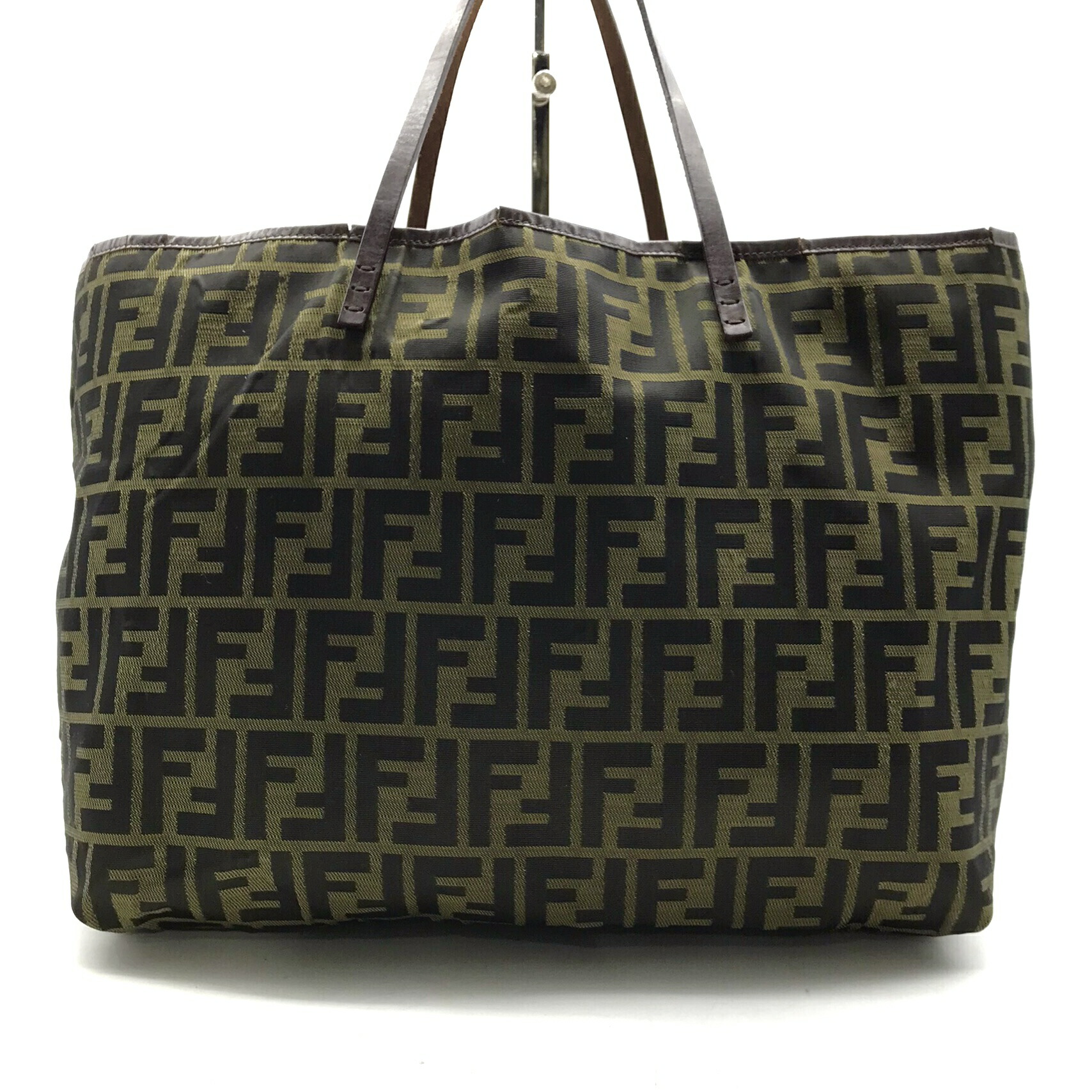 楽天市場】【中古】フェンディ ズッカ キャンバスxレザー トート 楽天市場】【中古】フェンディ ズッカ キャンバスxレザー トート