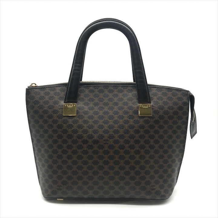 楽天市場】○【中古】セリーヌ ハンドバッグ CELINE マカダム柄
