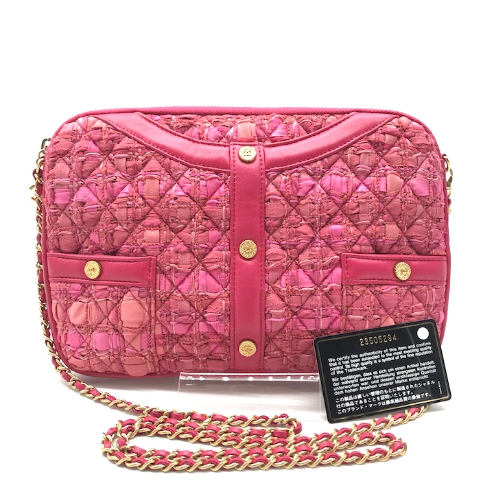 シャネル 2.55 カメリア 楽天市場】【中古】 CHANEL （シャネル） 2.55 ﾂｲｰﾄﾞ ｶﾒﾘｱ