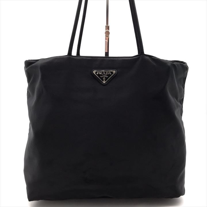 PRADA プラダ トートバッグ ナイロン ブラック サイドプレート 楽天市場】PRADA プラダ ナイロン ハンド トートバッグ ブラック