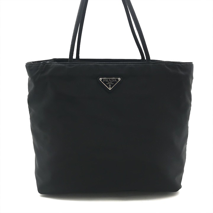 楽天市場】【中古】良品 PRADA プラダ テスート 三角ロゴ ナイロン