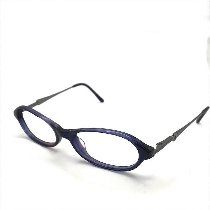 【中古】良品 BVLGARI ブルガリ 眼鏡フレーム メガネ アイウェア M677333 51 17 パープル レディース k4362