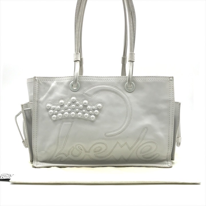 楽天市場】【中古】 ロエベ LOEWE アナグラム トートバッグ ミニ
