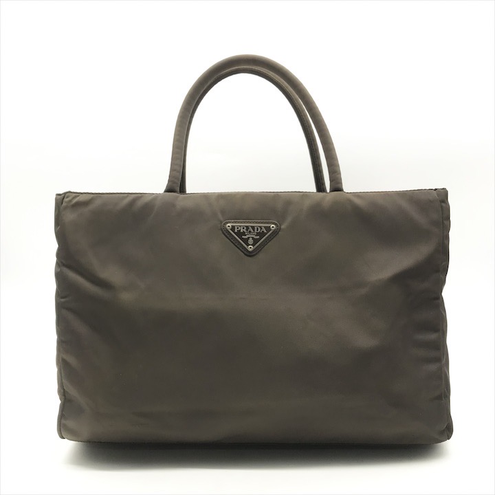 楽天市場】【中古】良品 PRADA プラダ ナイロン 三角ロゴ