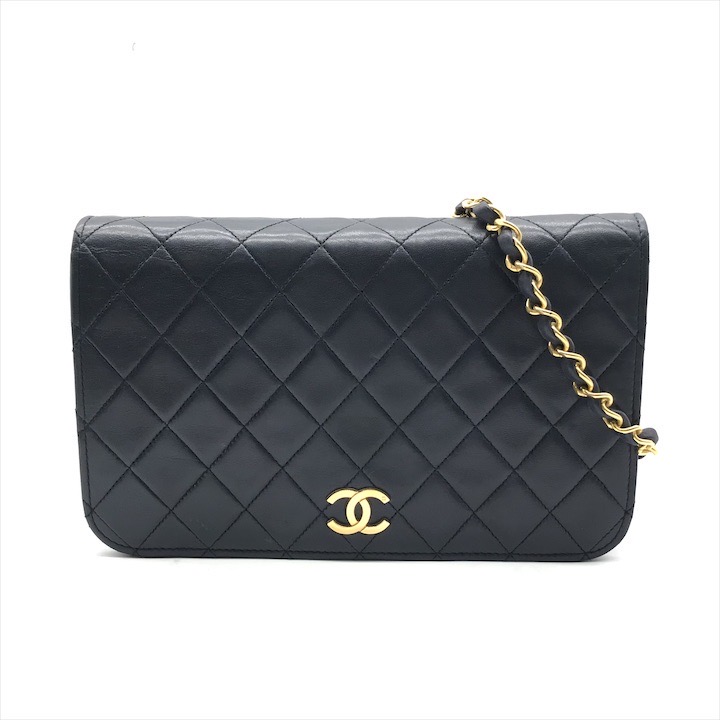 Chanel ココマーク ラムスキン マトラッセ チェーンリュック ホワイト (202857