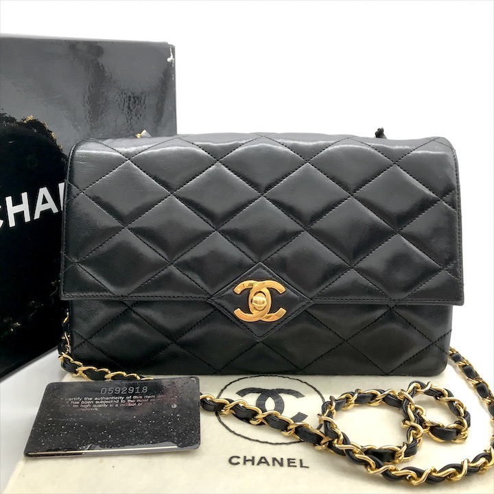 マトラッセ　レア 楽天市場】【中古】CHANEL シャネル マトラッセ ココマーク ターン
