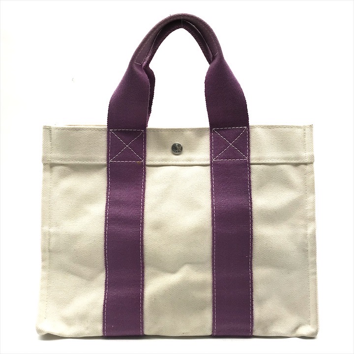 楽天市場】エルメス ボラボラPM トートバッグ コットン100