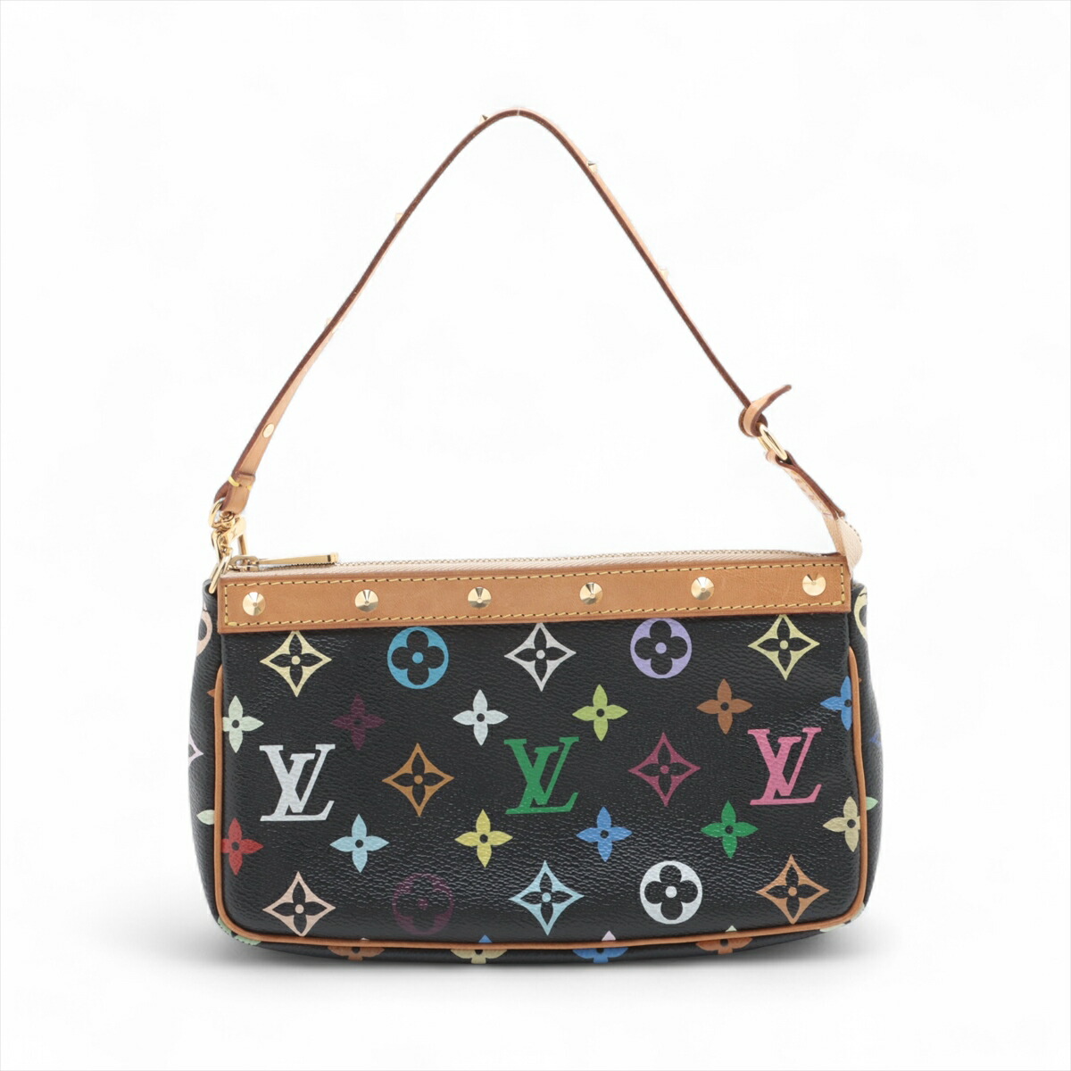 【希少品】ルイヴィトン ポシェットアクセソワール モノグラムマルチカラー 黒 楽天市場】LOUIS VUITTON ルイ ヴィトン モノグラムマルチカラー