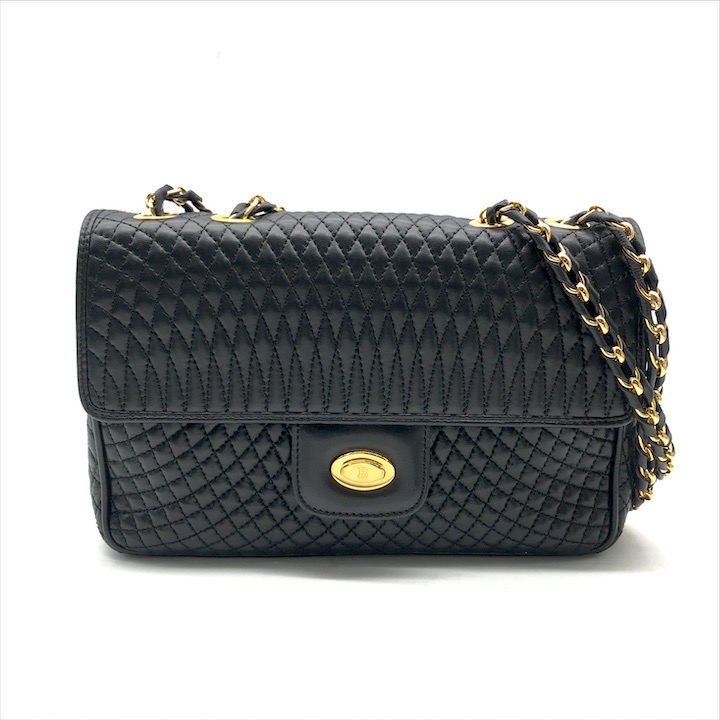 楽天市場】【バッグ】BALLY バリー キルティング チェーンショルダー