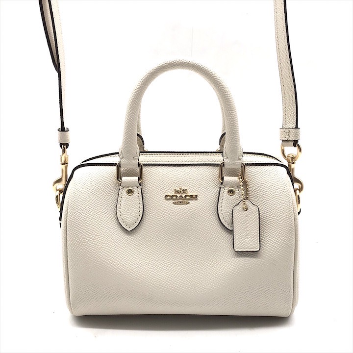 楽天市場】【コーチ】Coach ワッペン レザー 2WAY ショルダー