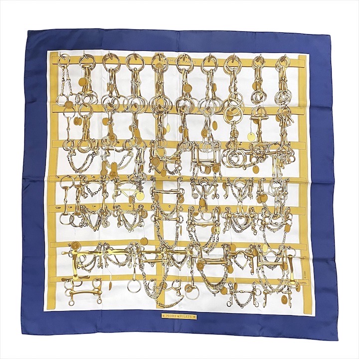 楽天市場】エルメス HERMES スカーフ カレ 90 シルク aux champs