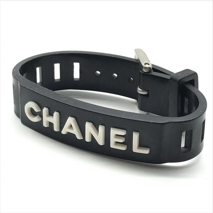 楽天市場】【ジュエリー】CHANEL シャネル ラバー ブレスレット