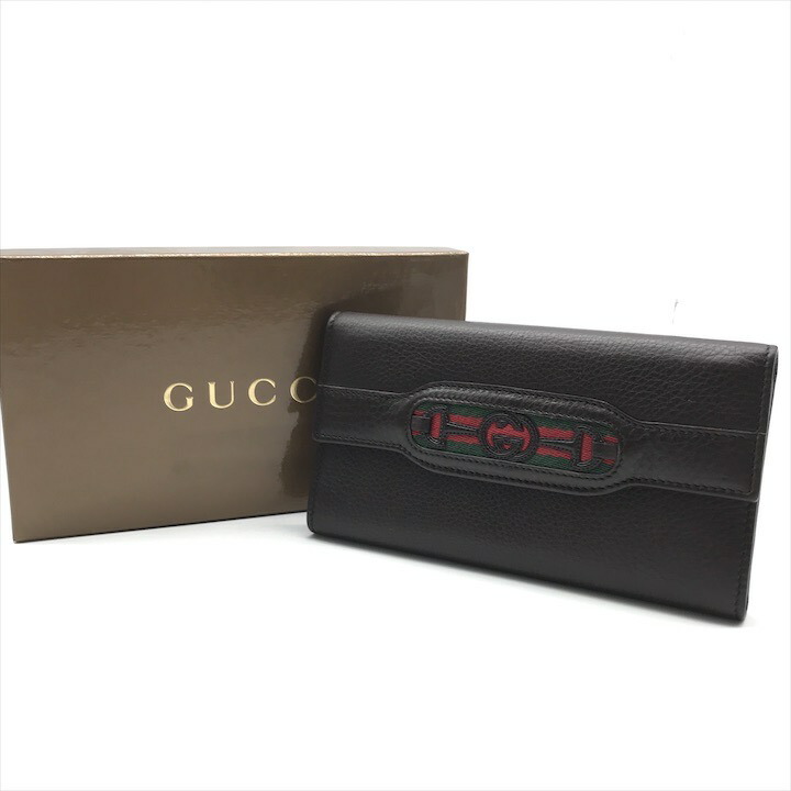 楽天市場】【未使用品】【財布】GUCCI グッチ GGキャンバス 3つ折長