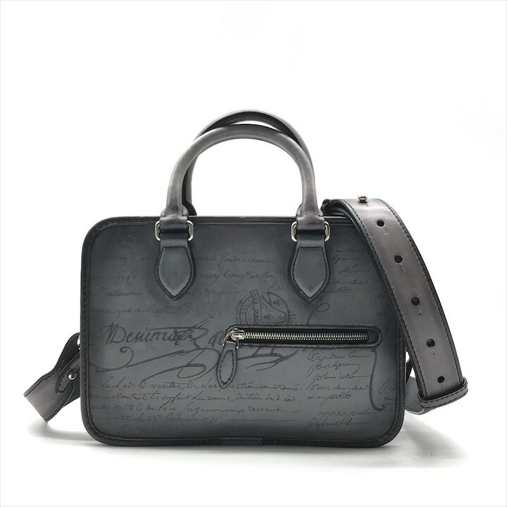 楽天市場】【中古】ベルルッティ 2wayバッグ アンジュール ガリバー
