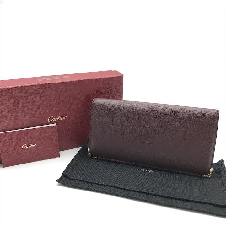 楽天市場】CARTIER L3001363 MUST DE CARTIERZIPPED INTERNATIONAL