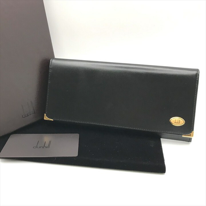 楽天市場】【未使用品】【財布】dunhill ダンヒル 2つ折長札入れ 二